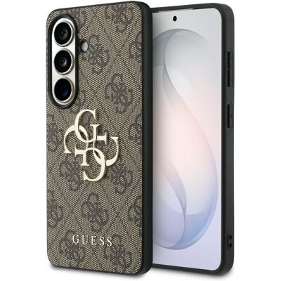 Guess - Pevný kryt 4G Big Metal Logo (GUHCS26M4GMGBR) - Samsung Galaxy S26 Plus - Hnědá Guess - Pevný kryt 4G Big Metal Logo (GUHCS26M4GMGBR) - Samsung Galaxy S26 Plus - Hnědá