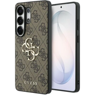 Guess - Pevný kryt 4G Big Metal Logo (GUHCS26L4GMGBR) - Samsung Galaxy S26 Ultra - Hnědá Guess - Pevný kryt 4G Big Metal Logo (GUHCS26L4GMGBR) - Samsung Galaxy S26 Ultra - Hnědá