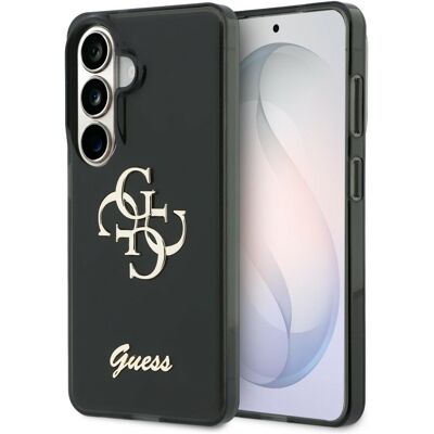 Guess - IML Big Metal 4G Script (GUHCS26S5HC4MLSK) - Samsung Galaxy S26 - Černá Guess - IML Big Metal 4G Script (GUHCS26S5HC4MLSK) - Samsung Galaxy S26 - Černá