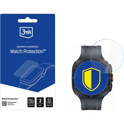 3mk hybridní ochranné sklo FlexibleGlass (3 ks) pro Samsung Galaxy Watch Ultra 2 čiré 3mk hybridní ochranné sklo FlexibleGlass (3 ks) pro Samsung Galaxy Watch Ultra 2 čiré