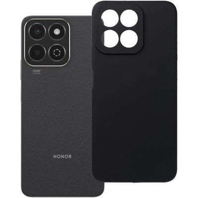TopQ Silikonový kryt 2 mm s ochranou fotoaparátu pro Honor 200 SMART černý TopQ Silikonový kryt 2 mm s ochranou fotoaparátu pro Honor 200 SMART černý