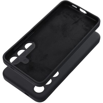 TopQ Silikonový kryt 2 mm s ochranou fotoaparátu pro Samsung A06 4G černý TopQ Silikonový kryt 2 mm s ochranou fotoaparátu pro Samsung A06 4G černý