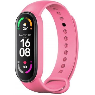 TopQ Silikonový řemínek pro XIAOMI Mi Band 5 / 6 / 7 růžový (37) TopQ Silikonový řemínek pro XIAOMI Mi Band 5 / 6 / 7 růžový (37)