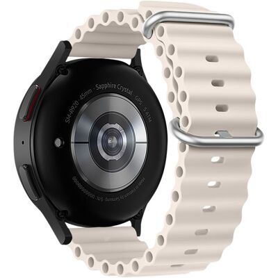 Řemínek pro Samsung Galaxy Watch Forcell Forcell F-Design FS01 perforovaný silikonový 20 mm hvězdný Řemínek pro Samsung Galaxy Watch Forcell Forcell F-Design FS01 perforovaný silikonový 20 mm hvězdný