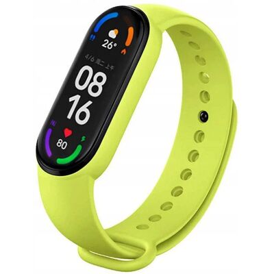 TopQ Silikonový řemínek pro XIAOMI Mi Band 5 / 6 / 7 zelený (05) TopQ Silikonový řemínek pro XIAOMI Mi Band 5 / 6 / 7 zelený (05)