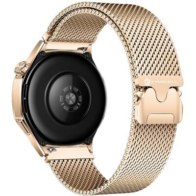 Řemínek pro Samsung Galaxy Watch Forcell F-Design FS10 magnetický ocelový 22 mm zlatý Řemínek pro Samsung Galaxy Watch Forcell F-Design FS10 magnetický ocelový 22 mm zlatý