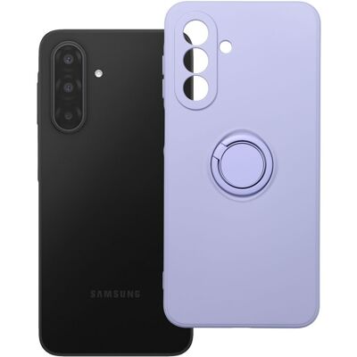 TopQ Silikonový kryt Silicone Ring pro Samsung Galaxy A17 / A18 fialový TopQ Silikonový kryt Silicone Ring pro Samsung Galaxy A17 / A18 fialový