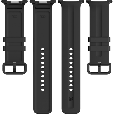 Tactical Silikonový řemínek pro Samsung Galaxy Watch 8/9 Black Tactical Silikonový řemínek pro Samsung Galaxy Watch 8/9 Black