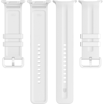 Tactical Silikonový Řemínek pro Samsung Galaxy Watch 8/9 White Tactical Silikonový Řemínek pro Samsung Galaxy Watch 8/9 White