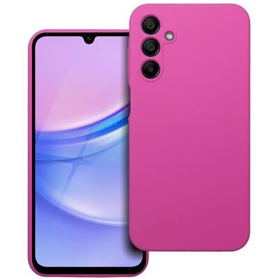 TopQ Kryt pro Samsung Galaxy A15 5G / A15 4G silikonový 2 mm s ochranou fotoaparátu růžový TopQ Kryt pro Samsung Galaxy A15 5G / A15 4G silikonový 2 mm s ochranou fotoaparátu růžový