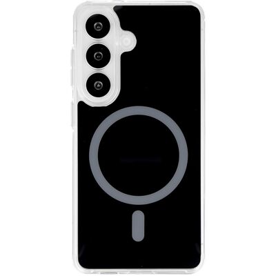 TopQ Ochranný kryt Glossy MagSafe pro Samsung Galaxy S24/S25 černý TopQ Ochranný kryt Glossy MagSafe pro Samsung Galaxy S24/S25 černý