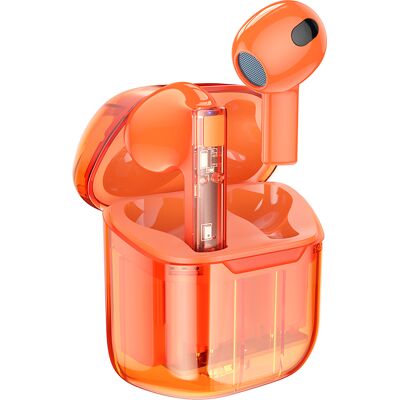 Bezdrátová sluchátka Borofone BW23 TWS oranžová Bezdrátová sluchátka Borofone BW23 TWS oranžová
