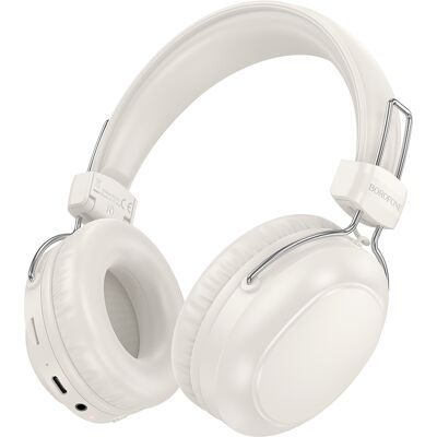 Bezdrátová sluchátka Borofone BO33 Melody bílá Bezdrátová sluchátka Borofone BO33 Melody bílá