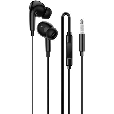 Sluchátka Borofone BM100 Pro Fuente s mikrofonem black Sluchátka Borofone BM100 Pro Fuente s mikrofonem black