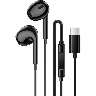 Sluchátka Borofone BM100 Max Fuente microphone USB-C (DAC) black Sluchátka Borofone BM100 Max Fuente microphone USB-C (DAC) black