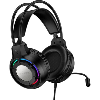 Sluchátka Borofone BO112 Wave gaming s mikrofonem černá Sluchátka Borofone BO112 Wave gaming s mikrofonem černá