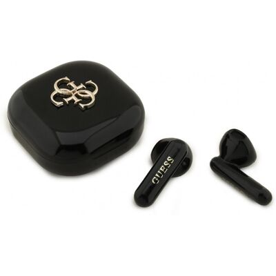 Bezdrátová sluchátka Guess 4G Metal Logo TWS Black Bezdrátová sluchátka Guess 4G Metal Logo TWS Black