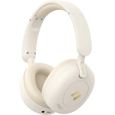 Havit Bezdrátová sluchátka H655BT Pro s pouzdrem Bluetooth 5.3 béžová Havit Bezdrátová sluchátka H655BT Pro s pouzdrem Bluetooth 5.3 béžová