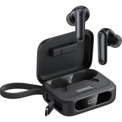 Anker Wireless Earbuds P41i s vestavěnou nabíječkou stojánkem černé Anker Wireless Earbuds P41i s vestavěnou nabíječkou stojánkem černé