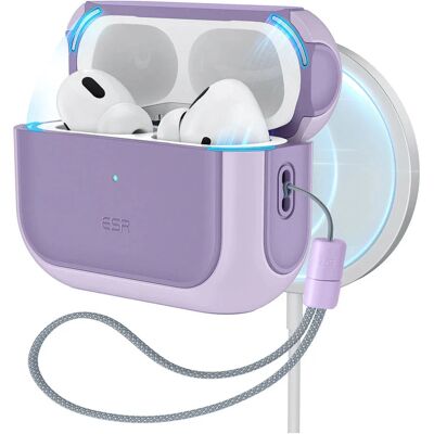 ESR Orbit Hybrid HaloLock pro Apple AirPods Pro 3 levandulová ESR Orbit Hybrid HaloLock pro Apple AirPods Pro 3 levandulová