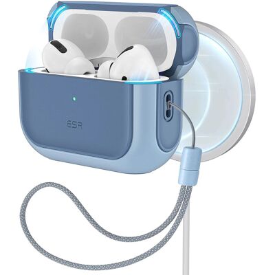 ESR Orbit Hybrid HaloLock pro Apple AirPods Pro 3 modrý prášek ESR Orbit Hybrid HaloLock pro Apple AirPods Pro 3 modrý prášek