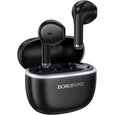 Borofone bezdrátová sluchátka FQ11 True Wireless Bluetooth V5.4 černá Borofone bezdrátová sluchátka FQ11 True Wireless Bluetooth V5.4 černá