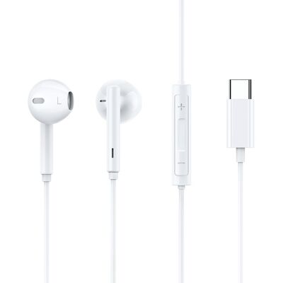 Kabelové sluchátka Mcdodo HP-7500 - USB-C, Bílá Kabelové sluchátka Mcdodo HP-7500 - USB-C, Bílá