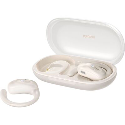 Mcdodo – bezdrátová sluchátka OWS Air O2 Series (HP-8051) – otevřená, Bluetooth V5.4, ergonomický design – béžová Mcdodo – bezdrátová sluchátka OWS Air O2 Series (HP-8051) – otevřená, Bluetooth V5.4, ergonomický design – béžová