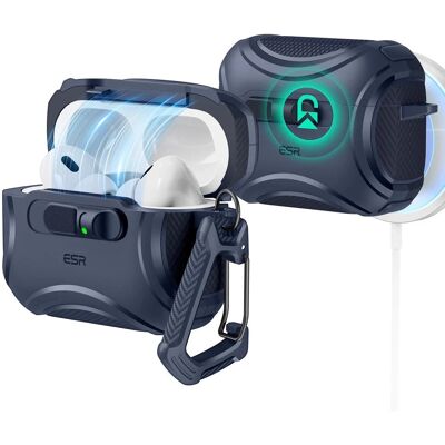 ESR - Cyber FlickLock HaloLock - Apple AirPods Pro 3 - modrá ESR - Cyber FlickLock HaloLock - Apple AirPods Pro 3 - modrá