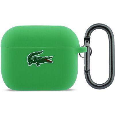 Pouzdro Lacoste Liquid Silicone Croc Logo pro AirPods Pro 3 Green Pouzdro Lacoste Liquid Silicone Croc Logo pro AirPods Pro 3 Green
