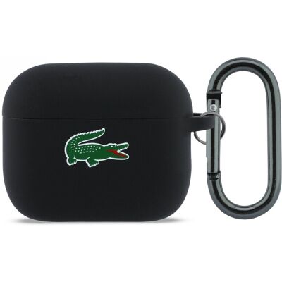 Pouzdro Lacoste Liquid Silicone Croc Logo pro AirPods Pro 3 Black Pouzdro Lacoste Liquid Silicone Croc Logo pro AirPods Pro 3 Black