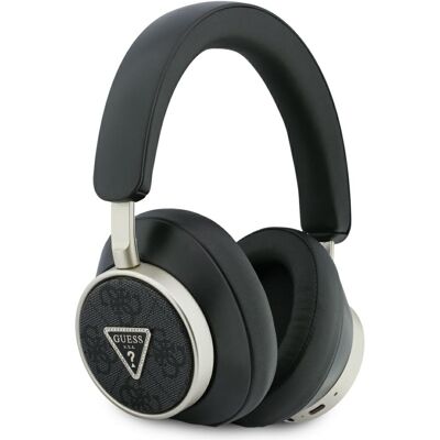 Guess - Bezdrátová sluchátka 4G Triangle Logo (GUBHC15P4MRCTK) - Bluetooth, ENC, Přes uši, Eko-kůže - Černá Guess - Bezdrátová sluchátka 4G Triangle Logo (GUBHC15P4MRCTK) - Bluetooth, ENC, Přes uši, Eko-kůže - Černá