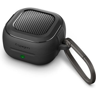 Kryt Spigen - Rugged Armor (ACS11200) - Samsung Galaxy Buds 4 / Buds 4 Pro Matný černý Kryt Spigen - Rugged Armor (ACS11200) - Samsung Galaxy Buds 4 / Buds 4 Pro Matný černý