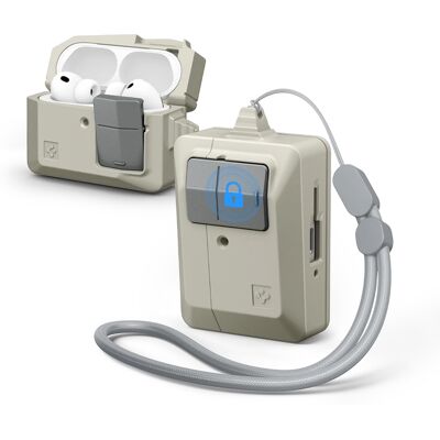 Pouzdro Spigen Classic LS pro AirPods Pro 3 kamenně šedé Pouzdro Spigen Classic LS pro AirPods Pro 3 kamenně šedé