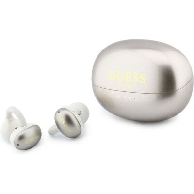 Bezdrátová sluchátka Guess Metallic Finish Classic Logo OWS Gold Bezdrátová sluchátka Guess Metallic Finish Classic Logo OWS Gold