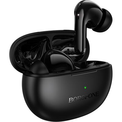 Bluetooth sluchátka Borofone FQ16 Star ANC ENC Smart AI černá Bluetooth sluchátka Borofone FQ16 Star ANC ENC Smart AI černá