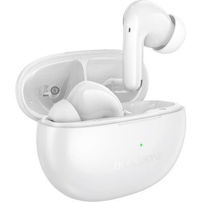 Bluetooth sluchátka Borofone FQ16 Star ANC ENC Smart AI bílá Bluetooth sluchátka Borofone FQ16 Star ANC ENC Smart AI bílá