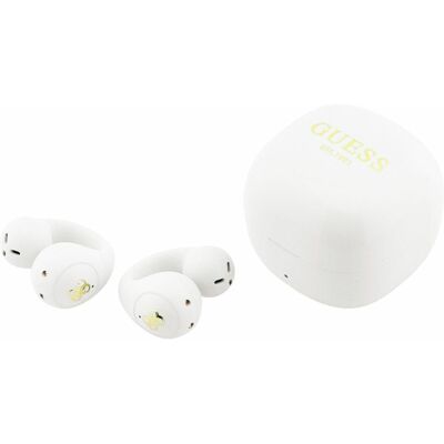 Guess bezdrátová sluchátka Mini Classic s otevřenou konstrukcí Bluetooth TWS a sportovním designem bílá Guess bezdrátová sluchátka Mini Classic s otevřenou konstrukcí Bluetooth TWS a sportovním designem bílá