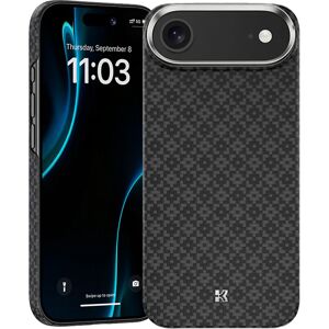 Pouzdro Benks Magnetic Armor Air Armor Grid Kevlar s kovovým rámem 600D (B068) pro iPhone Air černé Pouzdro Benks Magnetic Armor Air Armor Grid Kevlar s kovovým rámem 600D (B068) pro iPhone Air černé
