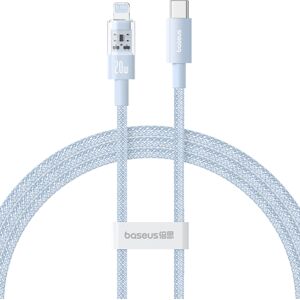 Baseus P10373001311-00 Datový kabel - USB-C na Lightning - 20W Rychlé nabíjení - 1m - Galaxie modrá Baseus P10373001311-00 Datový kabel - USB-C na Lightning - 20W Rychlé nabíjení - 1m - Galaxie modrá