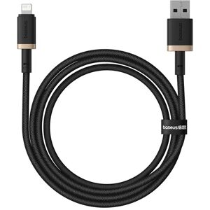 Baseus Data Cable Dura Series USB na Lightning Rychlé nabíjení 1m Zlatá Černá Baseus Data Cable Dura Series USB na Lightning Rychlé nabíjení 1m Zlatá Černá
