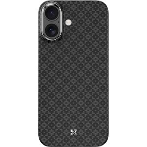 Magnetické pouzdro Benks s kovovým rámem Armor Air Grid Kevlar 600D (B067) pro iPhone 17 černé Magnetické pouzdro Benks s kovovým rámem Armor Air Grid Kevlar 600D (B067) pro iPhone 17 černé