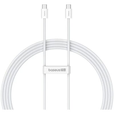 Baseus Značka Model P10365200211-00 1m Bílý USB-C Kabel Baseus Značka Model P10365200211-00 1m Bílý USB-C Kabel