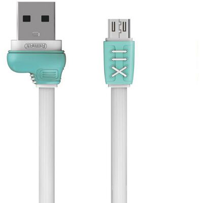 Kabel REMAX Running Shoe RC-112m - USB na Micro USB - 1 metr bílý Kabel REMAX Running Shoe RC-112m - USB na Micro USB - 1 metr bílý