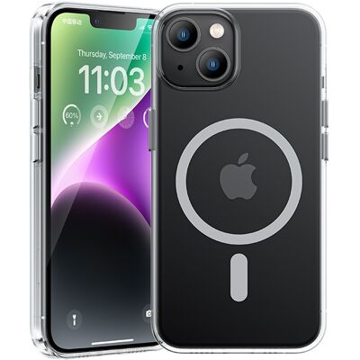 Zadní magnetický kryt Benks Crystal pro iPhone 15 Plus transparentní Zadní magnetický kryt Benks Crystal pro iPhone 15 Plus transparentní