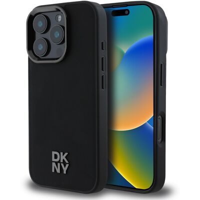 Černé MagSafe pouzdro DKNY pro iPhone 16 Pro - Kryt Černé MagSafe pouzdro DKNY pro iPhone 16 Pro - Kryt