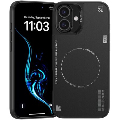 Zadní kryt Benks Dynamic Minimalist pro iPhone 16 black Zadní kryt Benks Dynamic Minimalist pro iPhone 16 black