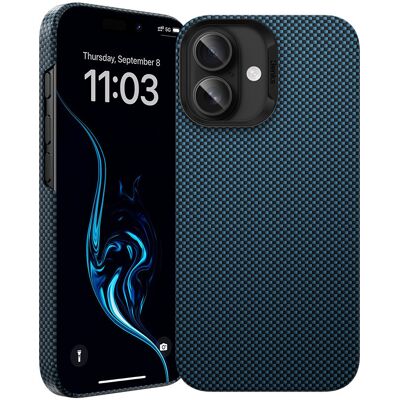 Zadní kryt Benks Magnetic Armor Tint Kevlar 1000D (0064) pro iPhone 16 Plus blue Zadní kryt Benks Magnetic Armor Tint Kevlar 1000D (0064) pro iPhone 16 Plus blue