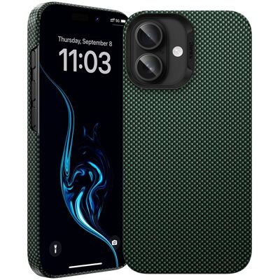 Zadní kryt Benks Magnetic Armor Tint Kevlar 1000D (0064) pro iPhone 16 Plus green Zadní kryt Benks Magnetic Armor Tint Kevlar 1000D (0064) pro iPhone 16 Plus green