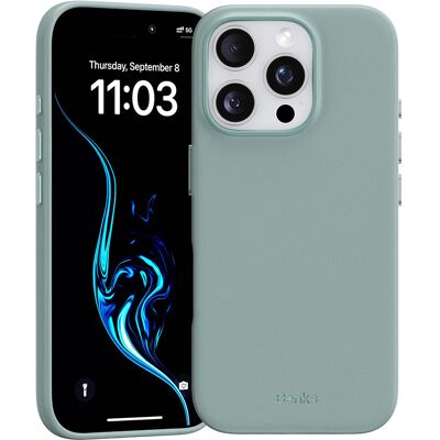 Zadní kryt Benks Magnetic Vita Pro Silicone pro iPhone 16 Pro green Zadní kryt Benks Magnetic Vita Pro Silicone pro iPhone 16 Pro green
